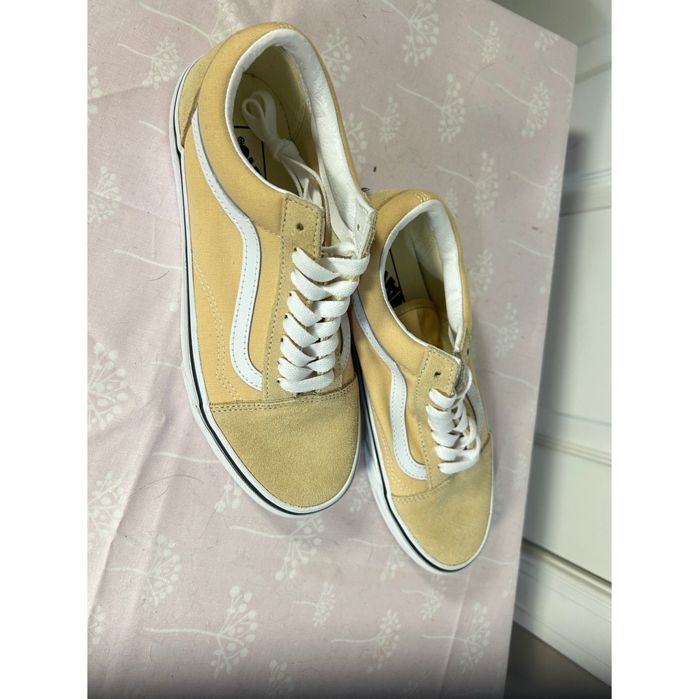 NEW Women's 8.5 Vans Old Skool Golden‎ Nugget Canvas Suede Low Top Sneakers - Picture 4 of 6